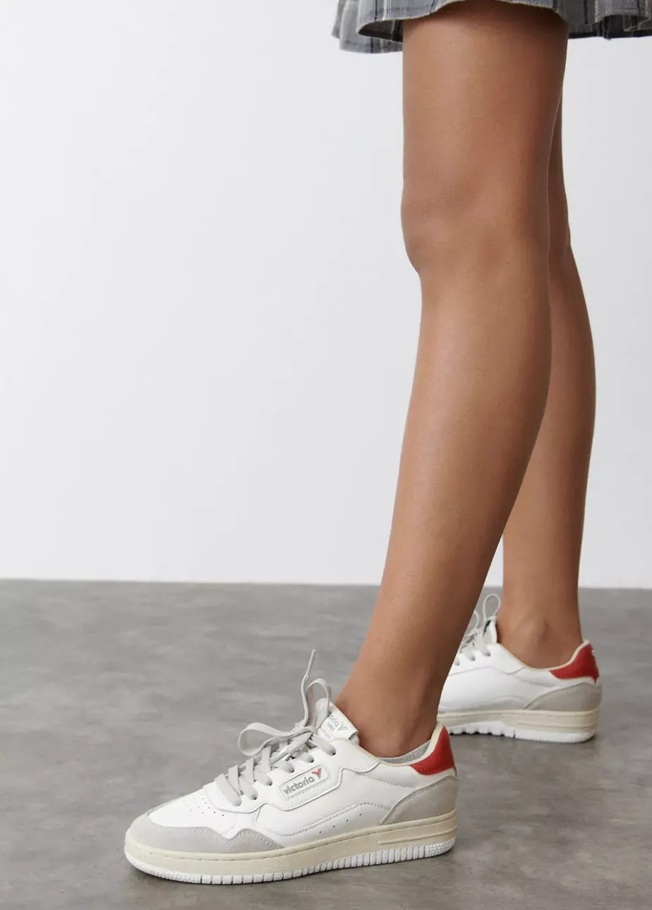 Mujer Brownie Spain Zapatos-Bamba Classic Retro Victoria Piel