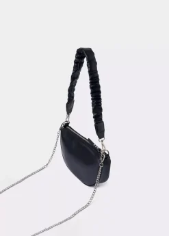 Mujer Brownie Spain Bolsos-Bolso Media Luna Asa Arrugada