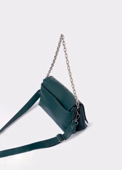 Mujer Brownie Spain Bolsos-Bolso Mediano Solapa Tachas