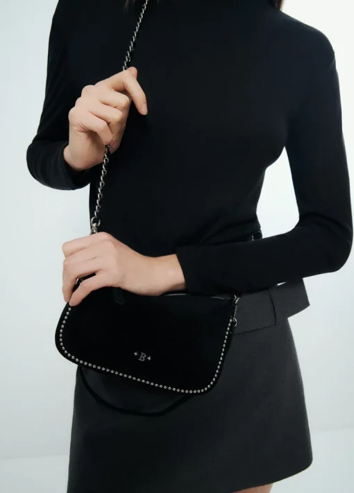 Mujer Brownie Spain Bolsos-Bolso Pequeno Bolitas Piel