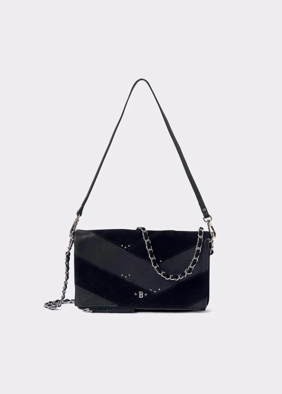 Mujer Brownie Spain Bolsos-Bolso Solapa Patchwork Piel