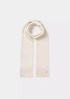 Mujer Brownie Spain Otros Accesorios-Bufanda Punto Calado Cruda