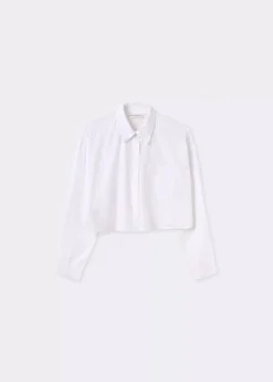 Mujer Brownie Spain Camisas Y Blusas-Camisa Cropped Lisa Bolsillo