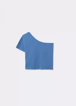 Mujer Brownie Spain Camisetas-Camiseta Asimetrica Manga Corta