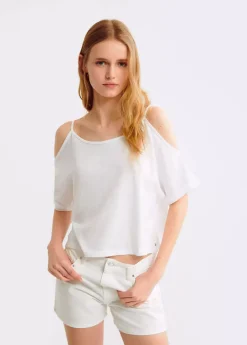 Mujer Brownie Spain Camisetas-Camiseta Claudie Tirantes Hombros