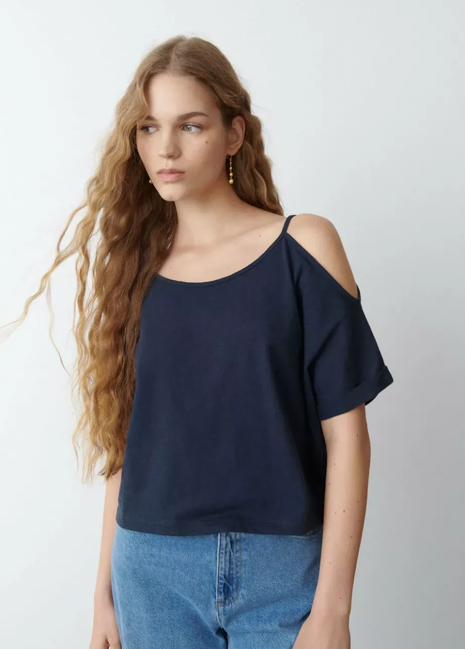 Mujer Brownie Spain Camisetas-Camiseta Claudie Tirantes Hombros