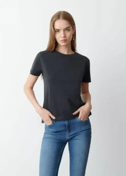 Mujer Brownie Spain Camisetas-Camiseta Cuello Redondo Basico