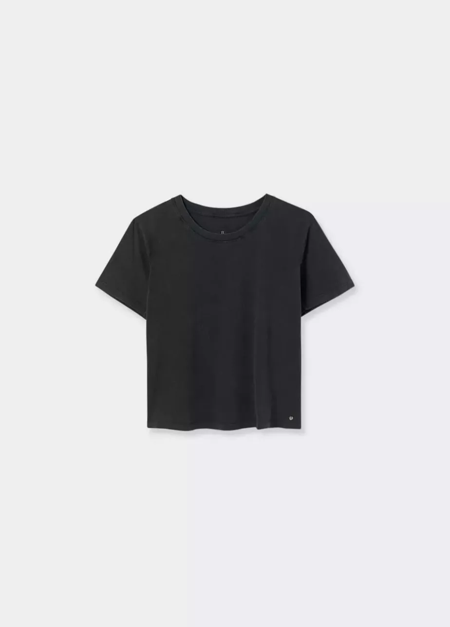 Mujer Brownie Spain Camisetas-Camiseta Cuello Redondo Basico