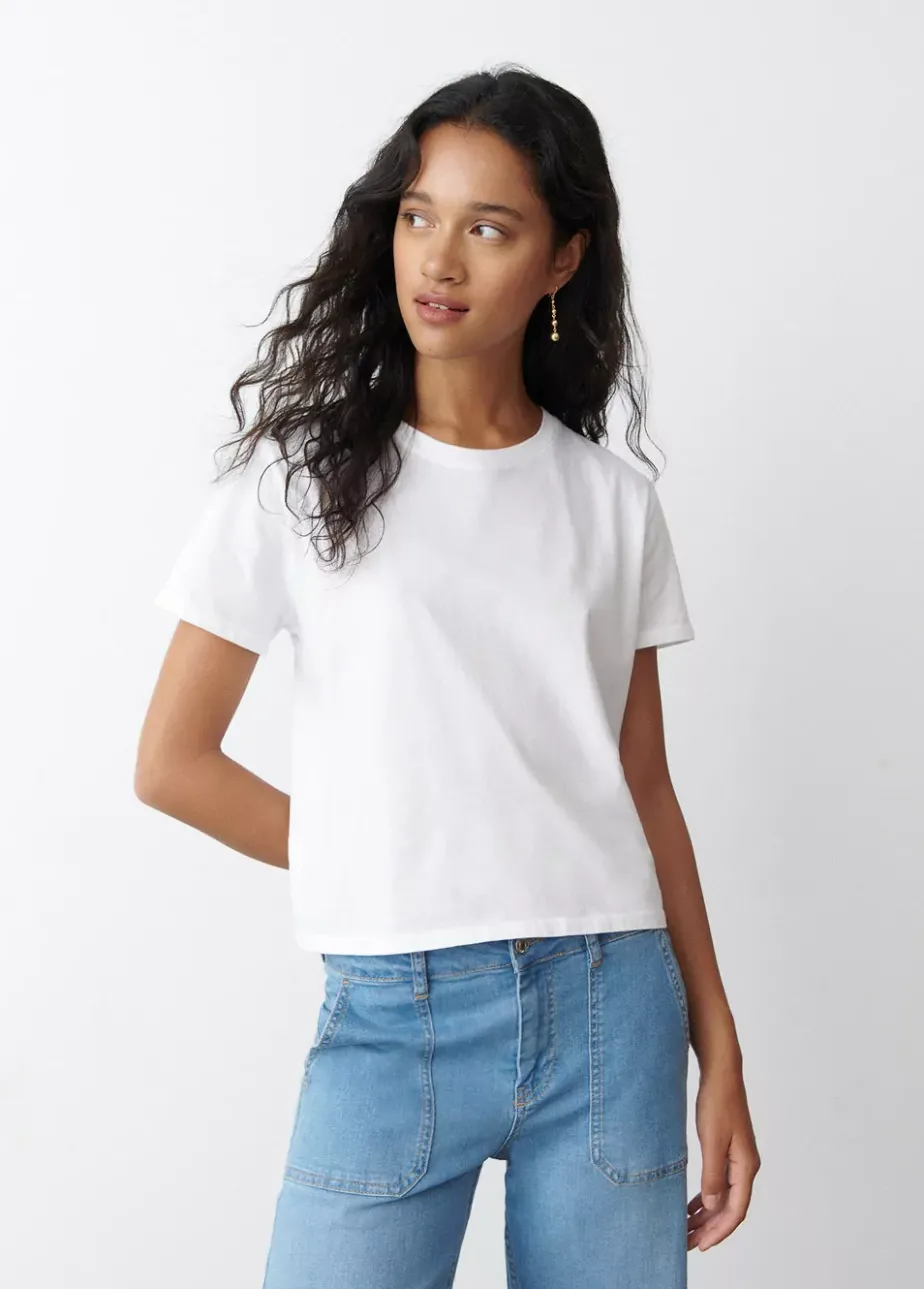 Mujer Brownie Spain Camisetas-Camiseta Cuello Redondo Basico