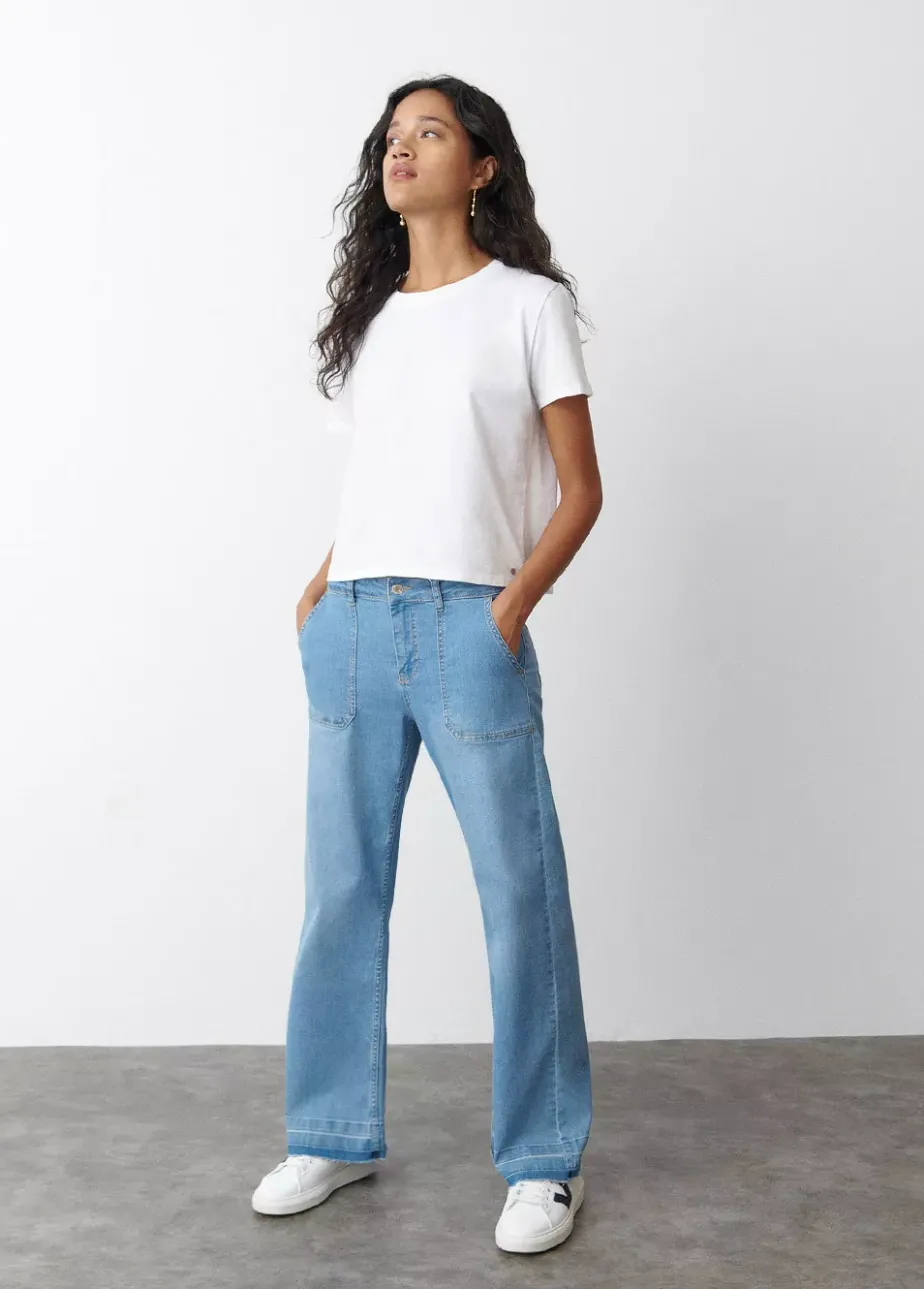 Mujer Brownie Spain Camisetas-Camiseta Cuello Redondo Basico