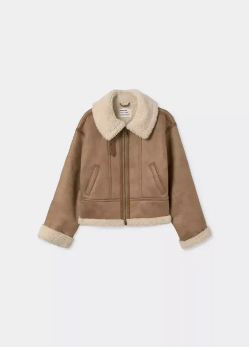 Mujer Brownie Spain Abrigos Y Chaquetas-Cazadora Doblefaz Efecto Piel