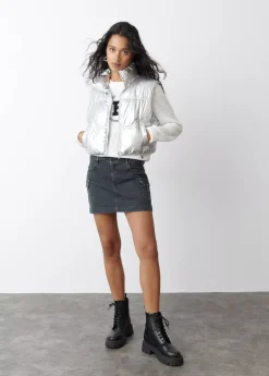 Mujer Brownie Spain Abrigos Y Chaquetas-Chaleco Acolchado Vinilado