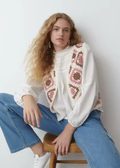 Mujer Brownie Spain Jerséis-Chaleco Crochet