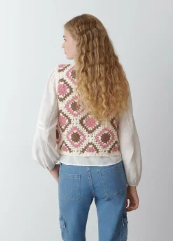 Mujer Brownie Spain Jerséis-Chaleco Crochet
