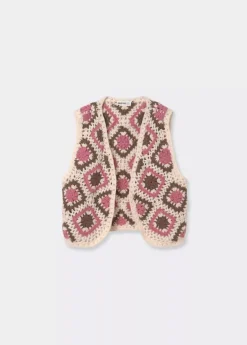 Mujer Brownie Spain Jerséis-Chaleco Crochet