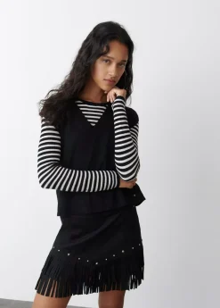 Mujer Brownie Spain Jerséis-Chaleco Cuello Pico