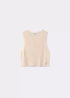 Mujer Brownie Spain Jerséis-Chaleco Cuello Redondo Punto