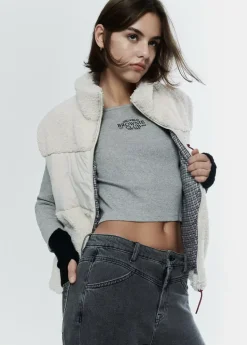 Mujer Brownie Spain Abrigos Y Chaquetas-Chaleco Polar Con Cremallera