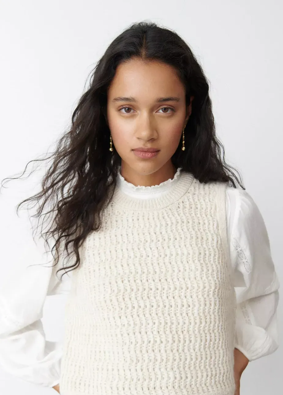 Mujer Brownie Spain Jerséis-Chaleco Punto Jacquard