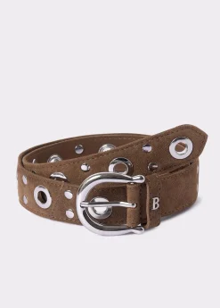 Mujer Brownie Spain Otros Accesorios-Cinturon Eyelets Piel