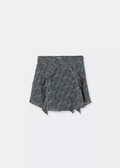 Mujer Brownie Spain Faldas-Falda Corta Picos Estampada