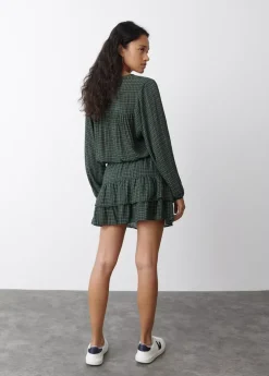 Mujer Brownie Spain Faldas-Falda Cuadros Volantes