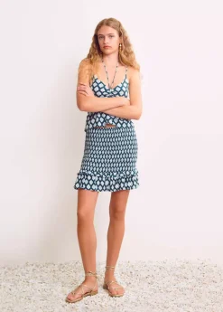 Mujer Brownie Spain Faldas-Falda Gomas Estampado Etnico
