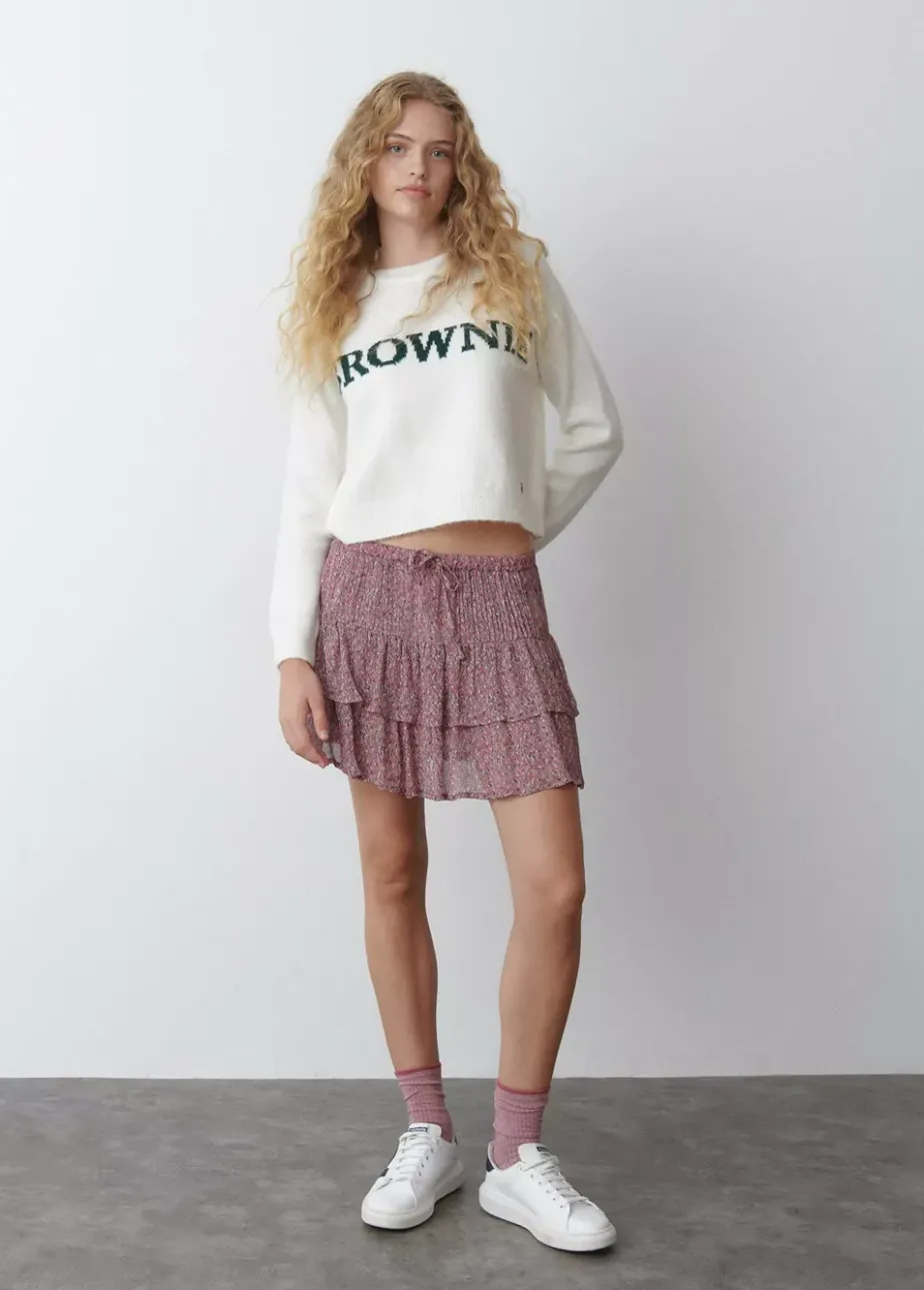 Mujer Brownie Spain Faldas-Falda Jaretas Volantes