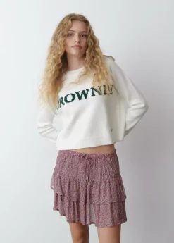 Mujer Brownie Spain Faldas-Falda Jaretas Volantes
