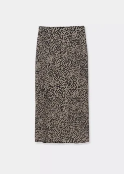 Mujer Brownie Spain Faldas-Falda Midi Mancha Animal