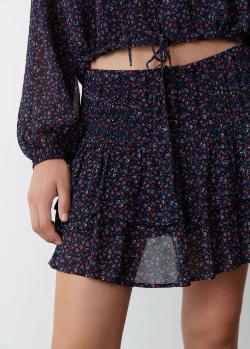 Mujer Brownie Spain Faldas-Falda Mini Jaretas Estampado