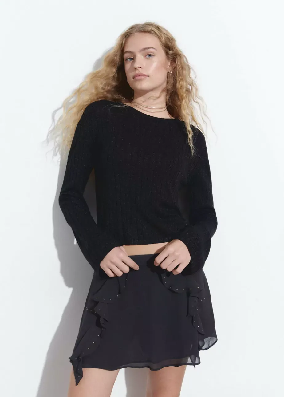 Mujer Brownie Spain Jerséis-Jersey Canale Hilo Metalizado