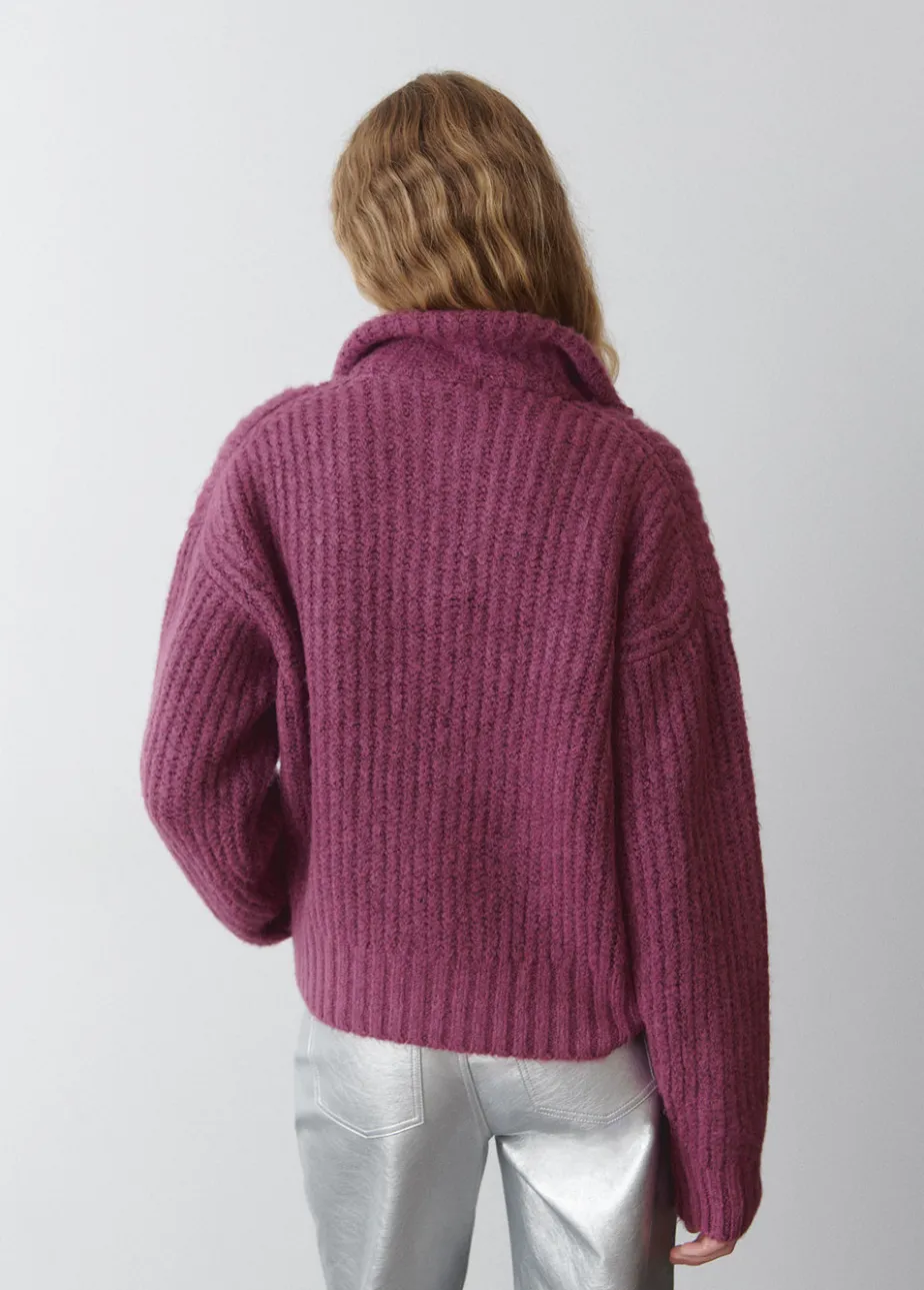 Mujer Brownie Spain Jerséis-Jersey Cremallera Cuello