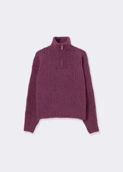 Mujer Brownie Spain Jerséis-Jersey Cremallera Cuello