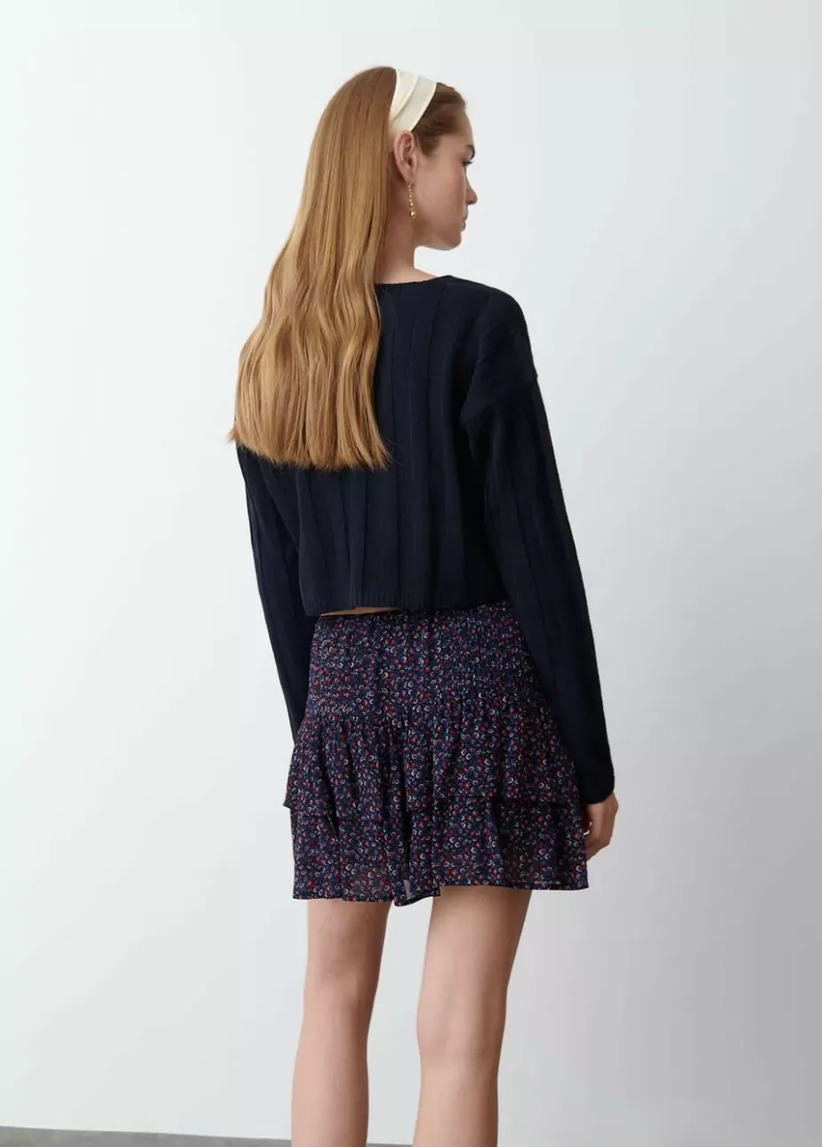Mujer Brownie Spain Jerséis-Jersey Cropped Cuello Pico