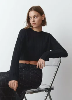 Mujer Brownie Spain Jerséis-Jersey Cropped Trenzas