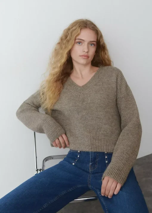 Mujer Brownie Spain Jerséis-Jersey Cuello Pico