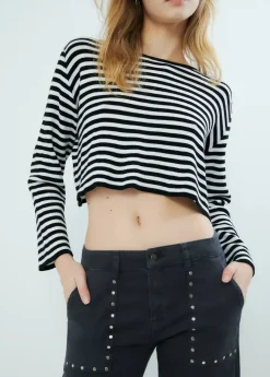 Mujer Brownie Spain Jerséis-Jersey Rayas Cropped