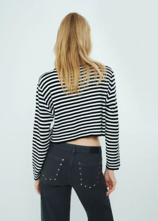Mujer Brownie Spain Jerséis-Jersey Rayas Cropped