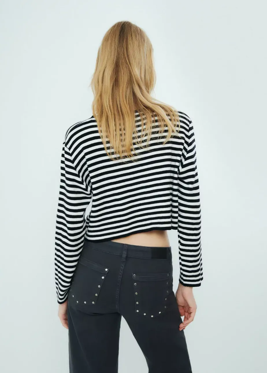 Mujer Brownie Spain Jerséis-Jersey Rayas Cropped
