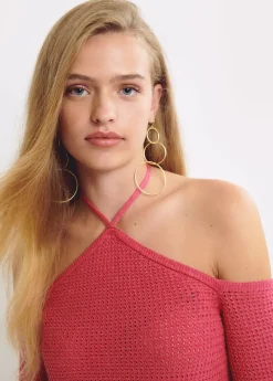 Mujer Brownie Spain Jerséis-Jersey Tiras Cuello Punto