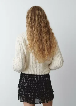 Mujer Brownie Spain Jerséis-Jersey Trenzas Cuello Redondo