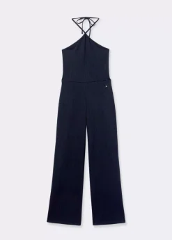 Mujer Brownie Spain Vestidos-Mono Halter Jacquard