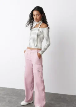 Mujer Brownie Spain Pantalones-Pantalon Culotte Cargo