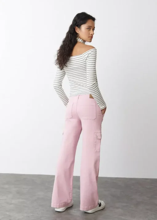 Mujer Brownie Spain Pantalones-Pantalon Culotte Cargo
