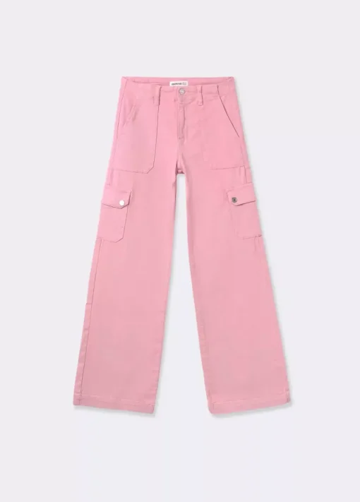 Mujer Brownie Spain Pantalones-Pantalon Culotte Cargo