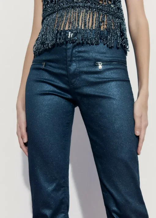 Mujer Brownie Spain Pantalones-Pantalon Encerado