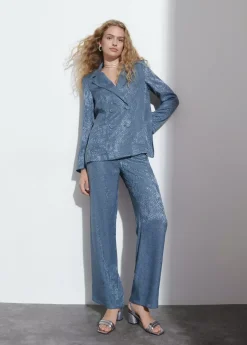 Mujer Brownie Spain Pantalones-Pantalon Jacquard