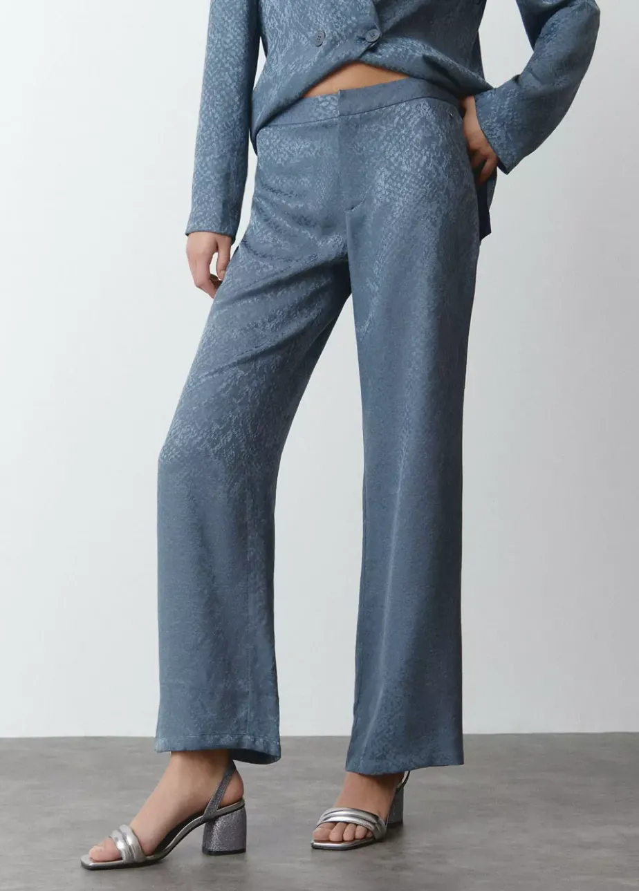 Mujer Brownie Spain Pantalones-Pantalon Jacquard