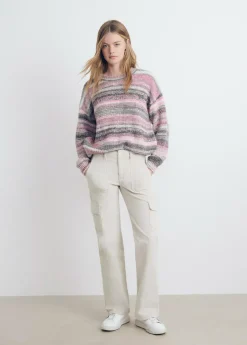 Mujer Brownie Spain Pantalones-Pantalon Pana Cargo